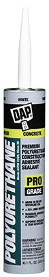 Polyurethane Adhesive Sealant, White, 10.1-oz.