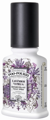 Lavender Vanilla Toilet Bowl Spritzer Aromatic Before You Go Bathroom Spray, 2-oz.