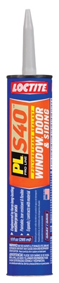 PL S-40 Door, Window Siding Polyurethane Sealant, Gray, 10-oz.