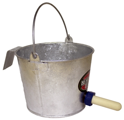 Calf Nipple Pail, Steel, 8-Qt.