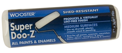 Super Doo-Z Paint Roller Cover, Medium, 3/8 x 7-In.