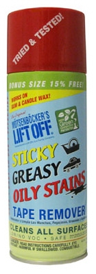 Tape, Adhesive, Grease & Oil Remover, 11-oz.
