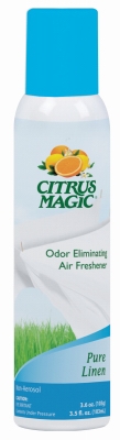 Odor Eliminating Air Freshener, Pure Linen, 3.5-oz.