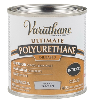 Varathane 1/2-Pint Satin Interior Oil-Based Premium Polyurethane