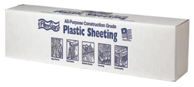 Polyethylene Film, Black, 12 x 100-Ft., 6-Millimeter