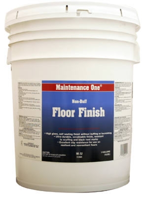 Floor Finish, Non-Buffable, 5-Gal.