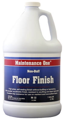 Floor Finish, Gal., Must Order in Quantities of 4