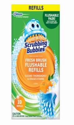 10CT Citrus Flush Pads