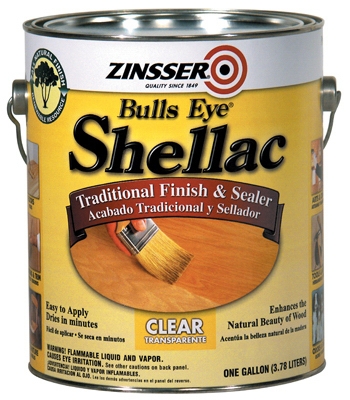 Bull's Eye Clear Shellac, Gallon