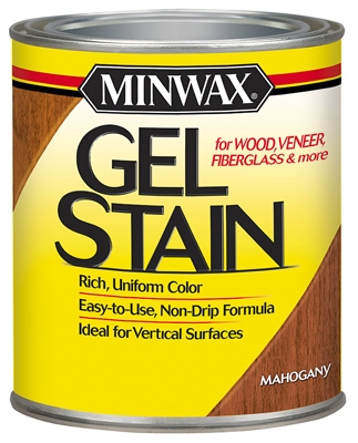 1/2-Pt. Mahongany Gel Wood Stain Finish