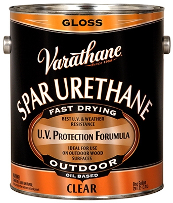 Varathane Gloss Exterior Oil-Based Premium Spar Urethane, Gallon
