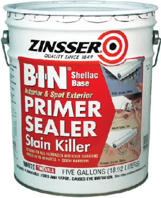 B.I.N. Primer Sealer, White, 5-Gals.