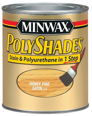 1-Qt. Satin Honey Pine Polyshades Wood Stain