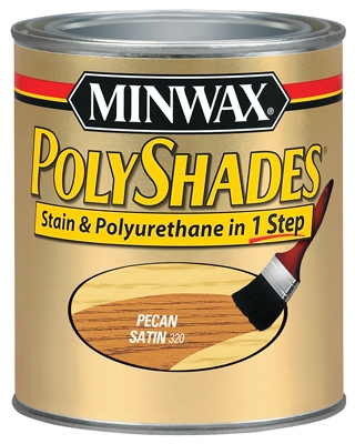 1-Qt. Satin Pecan Polyshades Wood Stain