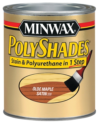 1/2-Pt. Satin Olde Maple Polyshades Wood Stain