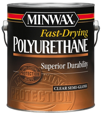Polyurethane, Fast-Drying, Semi-Gloss, 1-Gal.