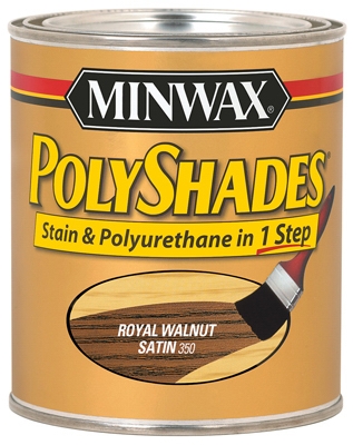 1-Qt. Satin Royal Walnut Polyshades Wood Stain