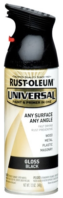 12-oz. Gloss Black Spray Paint