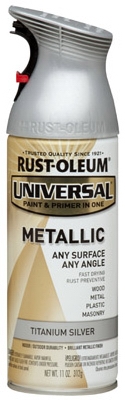 12-oz. Titanium Silver Spray Paint