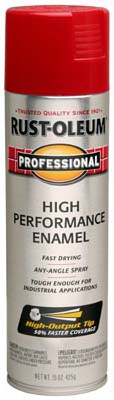 Fast Dry Professional Spray Enamel, Safety Red, 15-oz.
