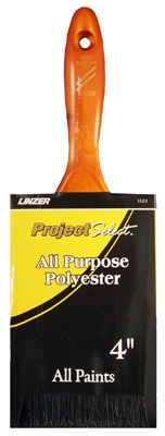 Varnish & Wall Deluxe Trim Paint Brush, 4-In.