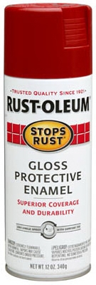 Stops Rust Spray Enamel, Regal Red Gloss, 12-oz.