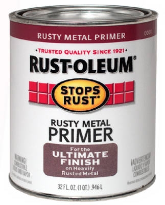 Qt. Flat Rusty Metal Primer