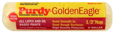 Golden Eagle Paint Roller Cover, 1/2 x 9-In.