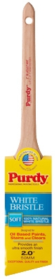 Angular Sash & Trim Brush, China White, 2-In.
