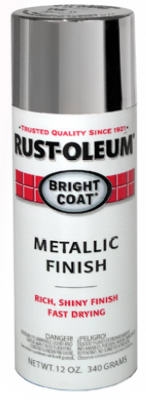 Metallic Enamel Spray Paint, Aluminum, 11-oz.