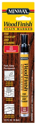 Wood Finish Stain Marker, Red Mahogany