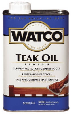 Teak Oil Wood Finish, 1-Gal.