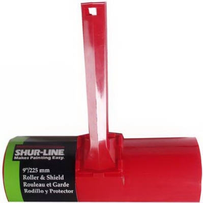 Paint Roller & Splatter Shield, 9-In.