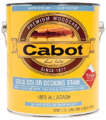 White Base Exterior Decking Stain, 1-Gal.