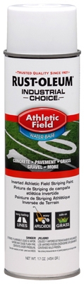 Industrial Choice Athletic Field Striping Paint, White, 17-oz.