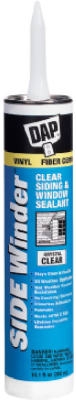 Side Winder Siding/Window Caulk, Clear, 10.1-oz.