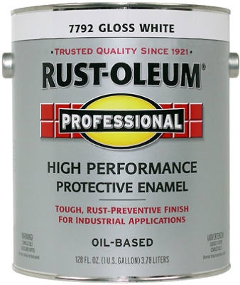 Professional Enamel, White, Gloss, 1-Gal.