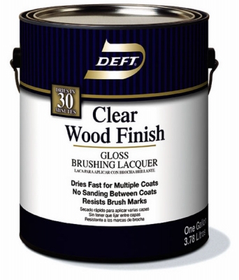 Wood Finish, Clear Gloss, 1-Gal.