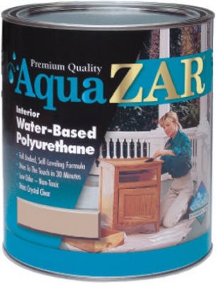 Satin Polyurethane, Water-Based, 1-Gal., Must Purchase in Quantities of 2