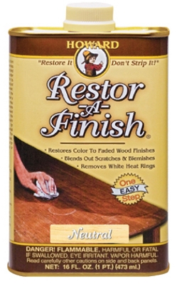 Restor-A-Finish For Natural Wood Finish, 16-oz.