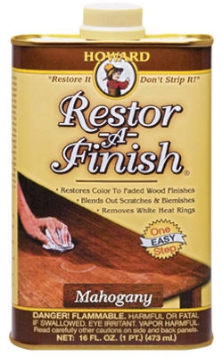 Restor-A-Finish For Mahogany Finish, 16-oz.
