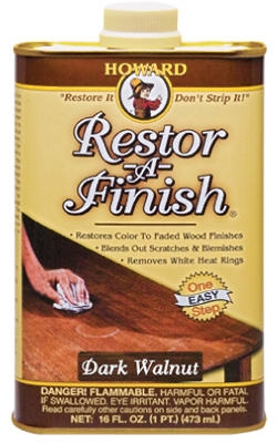 Restor-A-Finish For Dark Walnut Finish, 16-oz.
