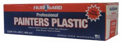 High Density Plastic Film, 12 x 400-Ft., 35-Millimeter