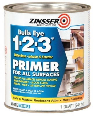 Bulls-Eye 1-2-3 Primer Sealer/Stain Killer, Qt.