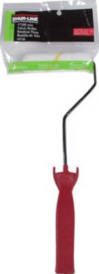 Paint Roller Cover With Handle, Fabric, 4-In.