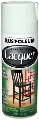 Lacquer Spray Paint, White Gloss, 11-oz.