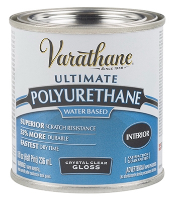 Varathane 1/2-Pint Gloss Interior Waterborne Diamond Polyurethane