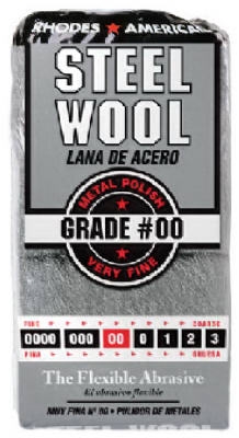 Steel Wool Pads, #00 Very Fine, 12-Pk.