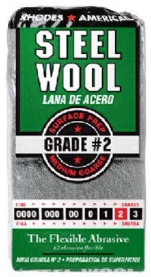 Steel Wool Pads, #2 Medium-Coarse, 12-Pk.