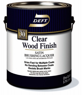 Wood Finish, Clear Satin, 1-Gal.